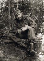 Fidel Castro en la Sierra Maestra en 1958