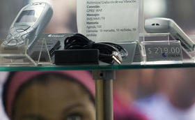 Venta de celulares en Cuba