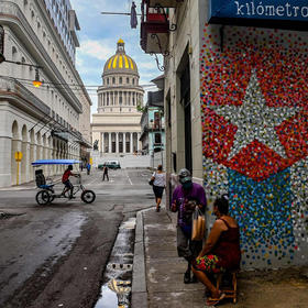 Una vista de La Habana durante la pandemia