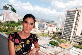 Yoani Sánchez. Foto Efe