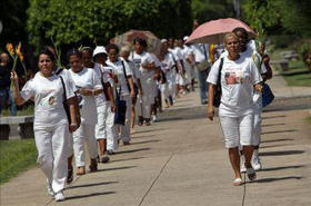 El colectivo de mujeres, defensor de los derechos humanos en la Isla, dedicó este domingo su marcha a Oswaldo Payá