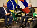 Miguel Díaz-Canel y Luiz Inácio Lula da Silva