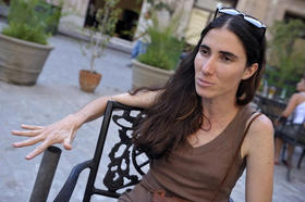 Yoani Sánchez, La Habana, 6 de mayo de 2008. (AFP)