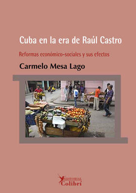Portada del volumen sobre el proceso de “actualización” de la economía cubana, publicado por Editorial Colibrí
