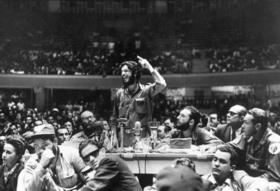  Jorge 'Papito' Serguera durante su período de fiscal de los 'tribunales revolucionarios'. La Habana, 1959.