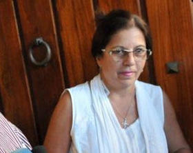 Ofelia Acevedo, viuda de Oswaldo Payá e integrante del opositor Movimiento Cristiano Liberación