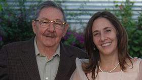 Raúl y Mariela Castro