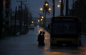 Durante el paso del huracán Paloma por Camagüey este 8 de noviembre