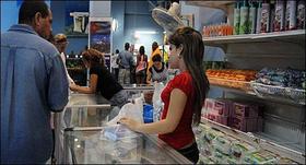 Supermercado cubano (fotografía del blog Cartas desde Cuba, cuando se encontraba en BBC.)