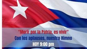 El gobierno promovió una campaña para que los cubanos aplaudieran y cantaran el himno nacional cubano en respuesta a la canción «Patria y Vida»