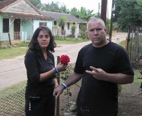 Sara Marta Fonseca y Julio León Pérez. Foto de archivo de Hablemos Press