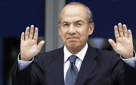 El expresidente mexicano Felipe Calderón
