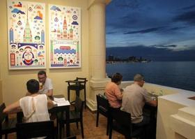 El restaurante Nazdarovie, de comida rusa, en La Habana