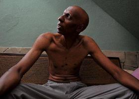 El disidente cubano Guillermo Fariñas en su casa en la ciudad de Santa Clara, donde se mantiene sin ingerir alimentos ni tomar agua. Guillermo Fariñas