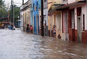 Inundaciones en Cuba