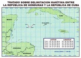 Cuba y Honduras firmaron acuerdo de delimitación marítima. Cuba y Honduras firmaron acuerdo de delimitación marítima