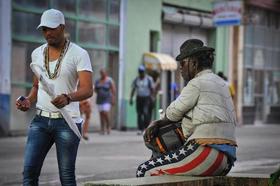Escena de la vida cotidiana en Cuba