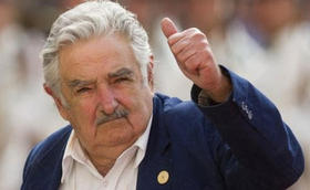 El presidente saliente de Uruguay José Mujica