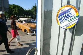 Una oficina que brinda servicios de internet en La Habana, en esta fotografía de archivo. Cuba internet
