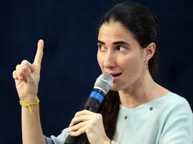 La bloguera Yoani Sánchez. La bloguera Yoani Sánchez