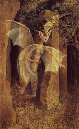 Personaje, de Remedios Varo, 1958