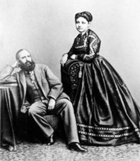 Pedro Antonio Santacilia y Palacios y Manuela Juárez