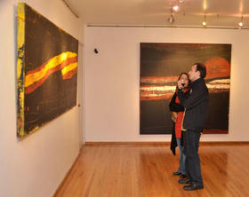 Imagen de la exposición El jardín. Foto de Jorge González