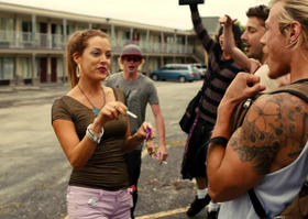 Escena de la película American Honey. Escena de la película American Honey