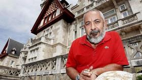 El escritor cubano Leonardo Padura