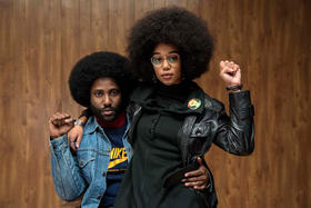 La película BlacKkKlansman