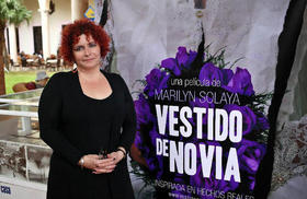 Marilyn Solaya, directora y guionista del filme cubano Vestido de novia