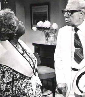 Eusebia Cosme en una imagen de la versión cinematográfica de “El derecho de nacer” (1966)