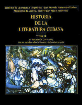 Portada del tercer tomo de la Historia de la literatura cubana.