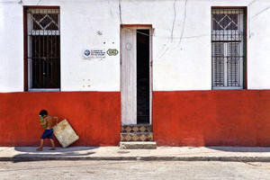 Imagen de Jeffrey Milstein tomada en La Habana, en 2004