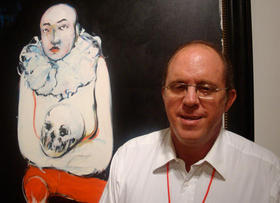 Luis Pedro Miret Pérez, director de la Galería Habana. (CARLOS QUINTANA)
