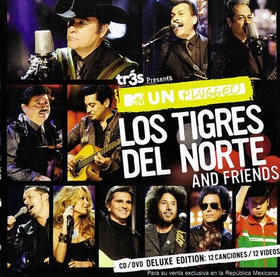 Portada del disco “Los Tigres el Norte and Friends”