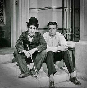 Edgar Neville y Charles Chaplin