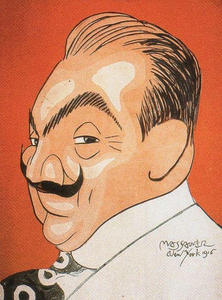 Una de las caricaturas que Massaguer hizo a Enrico Caruso