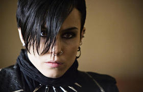La actriz Noomi Rapace en su papel de Lisbeth Salander. La actriz Noomi Rapace en su papel de Lisbeth Salander