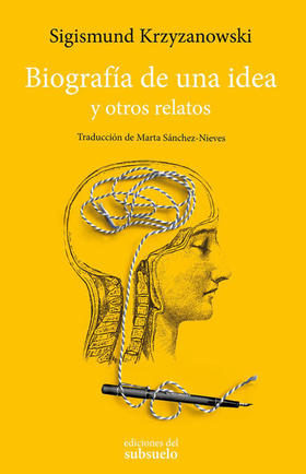 Libro de relatos de Sigismund Krzizanovski