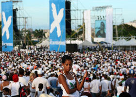 Concierto 'Paz sin fronteras'. La Habana, 20 de septiembre de 2009. (OLP)