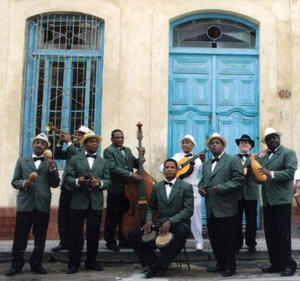 Los miembros actuales del Septeto Habanero