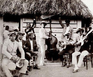 Los miembros originales del Septeto Habanero