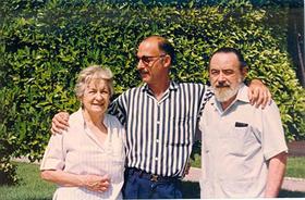 Bella García Marruz, Lorenzo Urbistondo y Eliseo Diego.