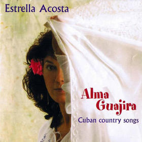 Portada del disco Alma Guajira de Estrella Acosta