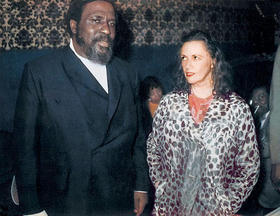 Thelonious Monk y la baronesa Pannonica de Koenigswarter