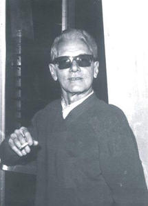 Jorge González Allué en el Club Marakas, frente al Aeropuerto Ignacio Agramonte, Camagüey, 13 de febrero de 1968, a los 58 años de edad