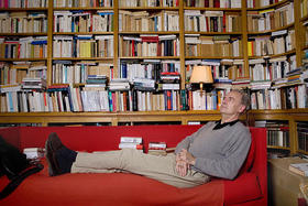 El escritor francés Patrick Modiano