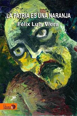 Portada del libro de poemas La Patria es una naranja, de Félix Luis Viera