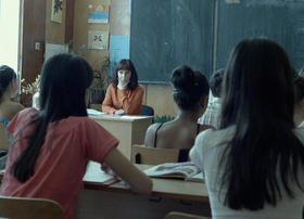 Escena de la película La Lección